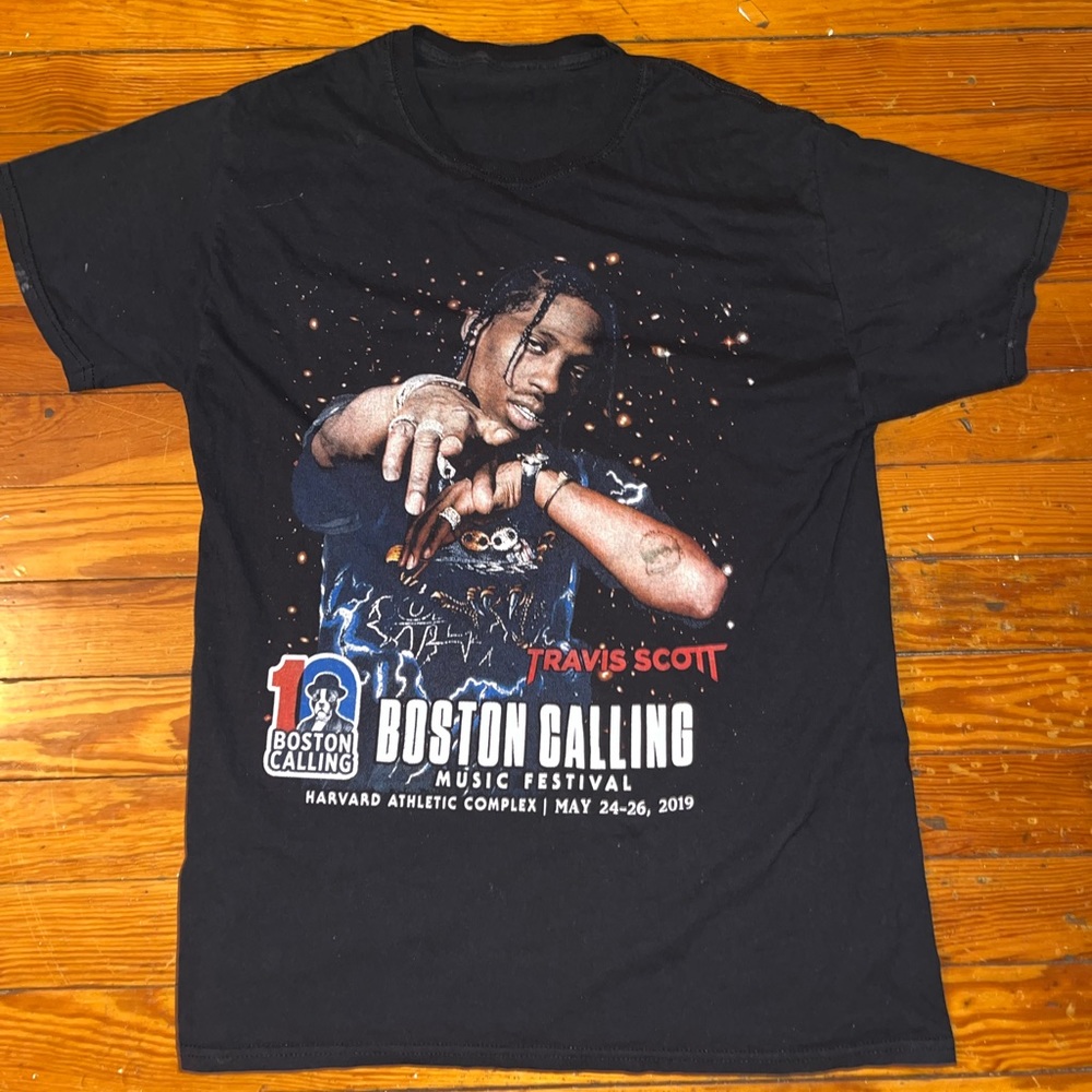 Travis Scott Boston Calling Festival Tee